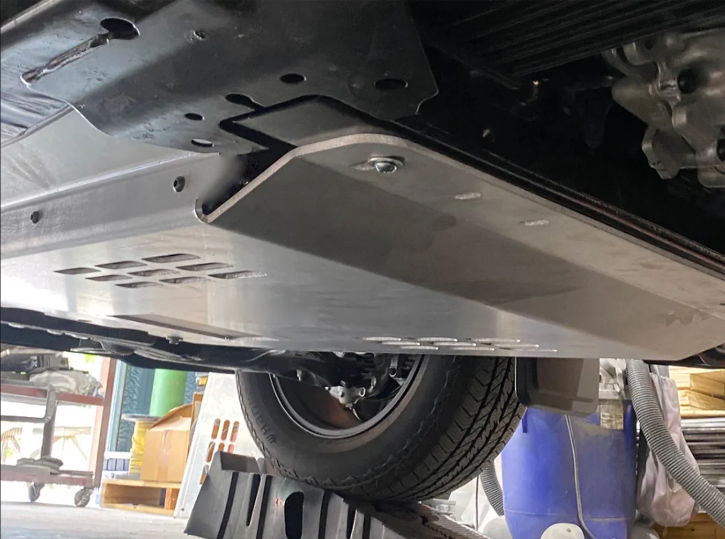 Ford F-150 | Powerboost (Hybrid) | Transmission Skid Plate | Catalytic Converter Shield - Image 3